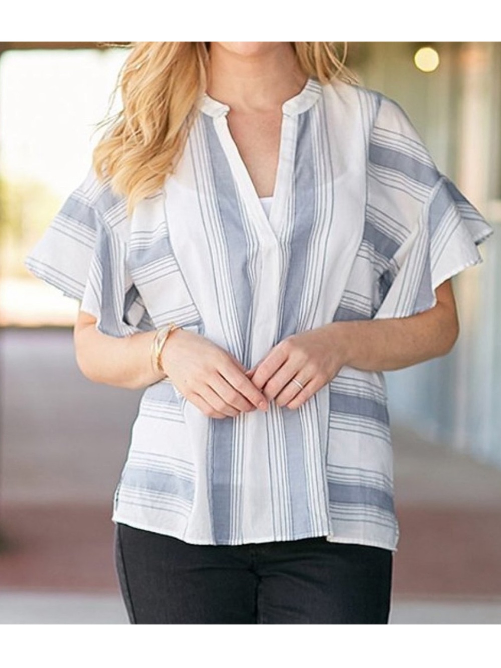 Matilda Jane “With the Grain” cotton top